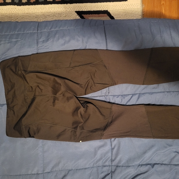 Women's Black Pantagonia Tights - Picture 2 of 5